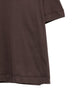 T-shirt a maniche corte in marrone Costumein - uomo