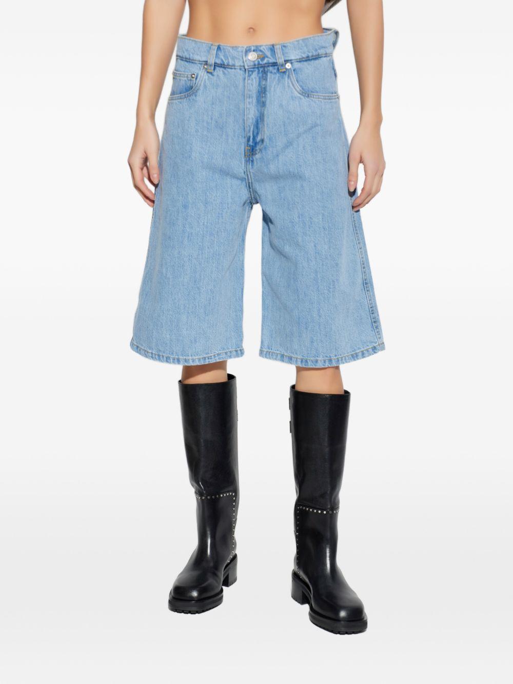 Shorts con cintura in blu Coperni - donna 