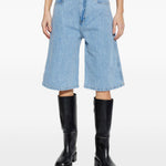 Shorts con cintura in blu Coperni - donna 
