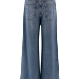 Jeans con risvolto in blu Ag jeans - donna 