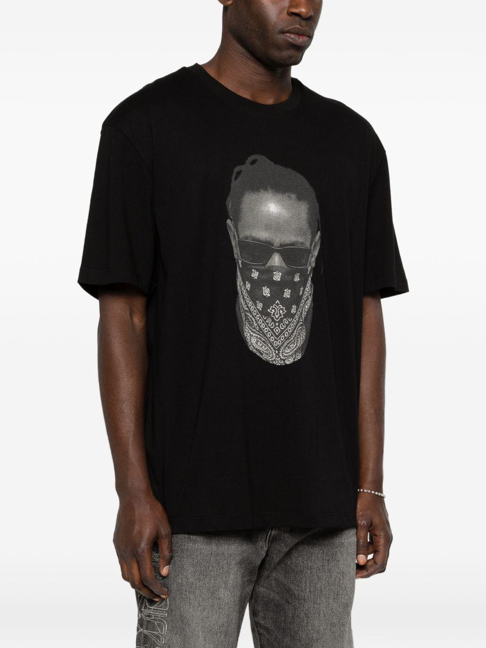 T-shirt con stampa in nero Ih nom uh nit - uomo 