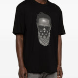 T-shirt con stampa in nero Ih nom uh nit - uomo 
