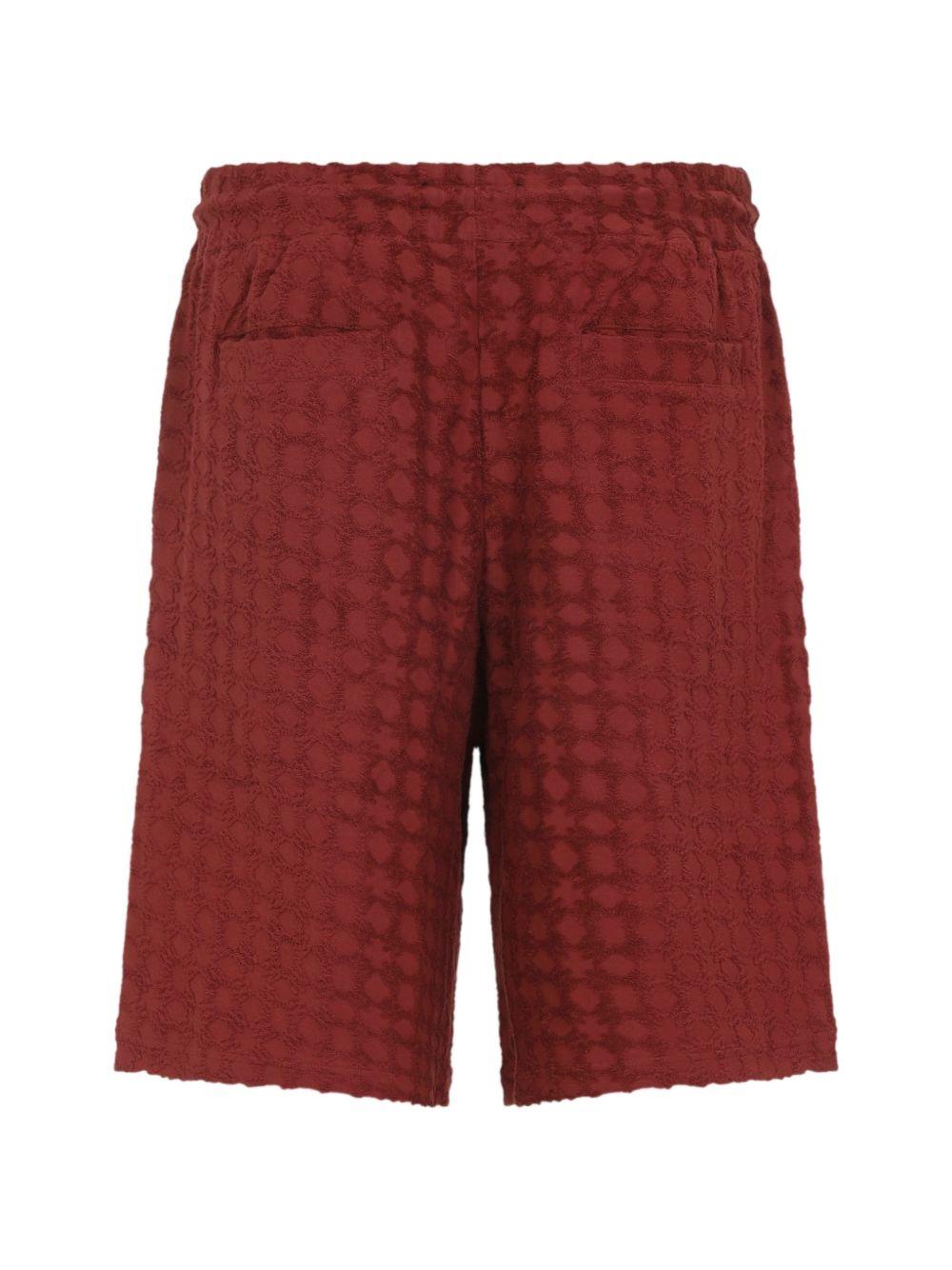 Bermuda con coulisse in rosso Amiri - uomo 