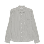 Camicia Curtis a righe in bianco e nero Ymc - uomo 