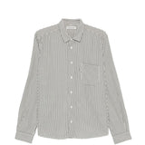 Camicia Curtis a righe in bianco e nero Ymc - uomo 