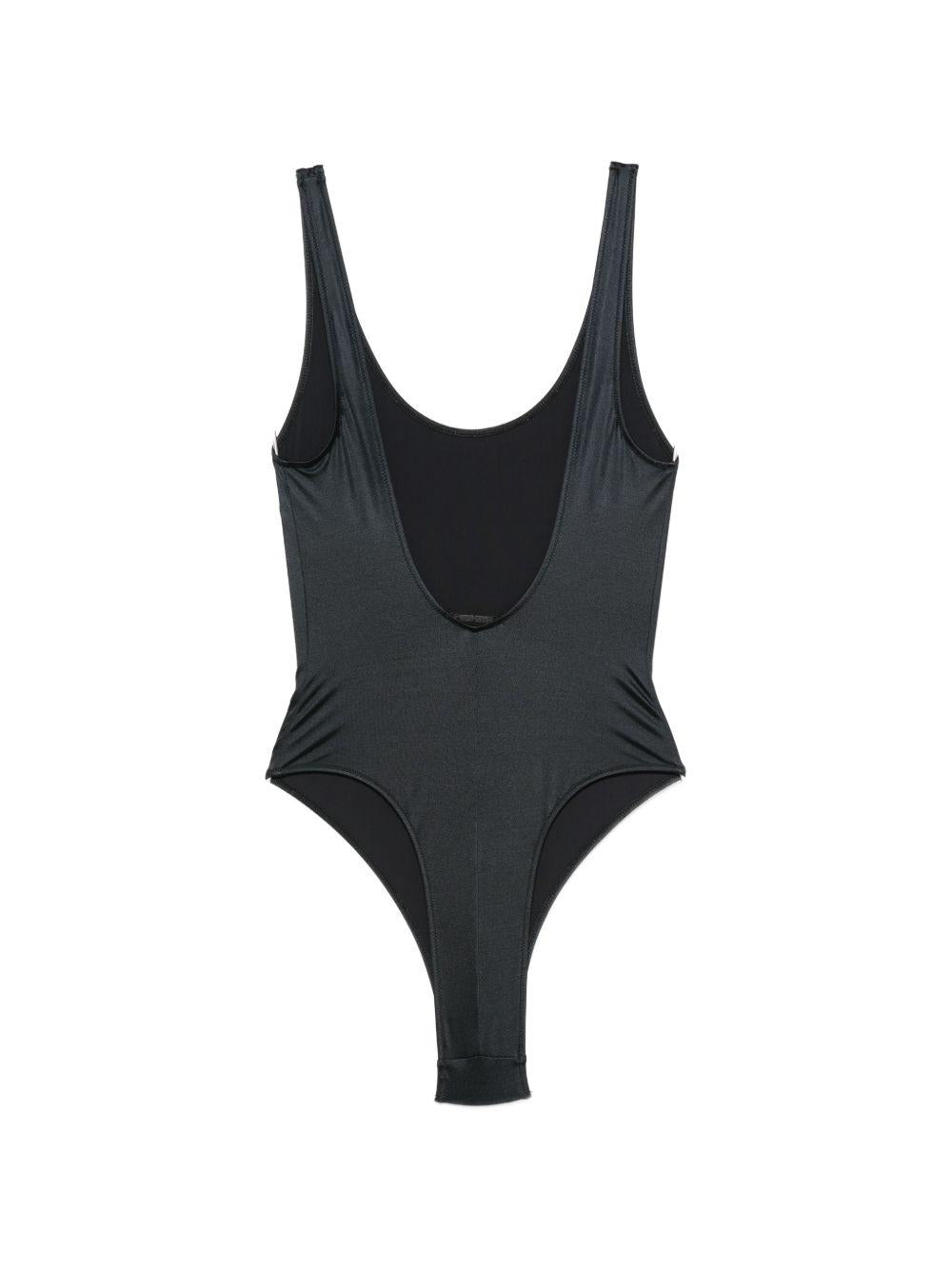 Costume da bagno con scollo a rotondo in nero Venuja - donna 