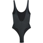 Costume da bagno con scollo a rotondo in nero Venuja - donna 