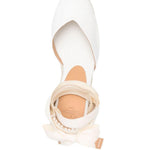 Espadrilles Chiara con zeppa in bianco Castañer - donna 