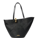 Borsa a spalla le bambola in nero Jacquemus - donna 
