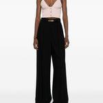 Top con paillettes in rosa Alessandra rich - donna 