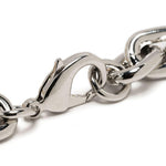 Choker bicolore a catena in oro e argento Rabanne - donna 