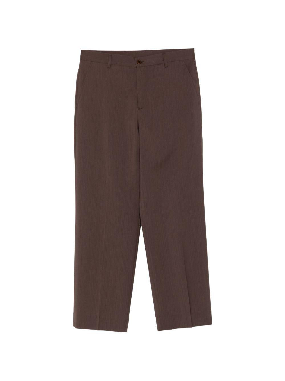 Pantaloni a gamba dritta in marrone Costumein - uomo 