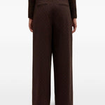 Pantaloni a pois in marrone Ganni - donna 