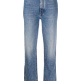 Jeans dritti Abigail in azzurro KHAITE - donna 