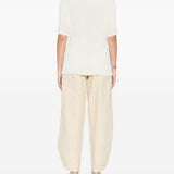 Top a pieghe in bianco Issey miyake - donna 