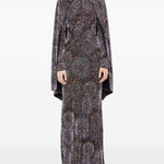 Abito con perline in nero Rabanne - donna 