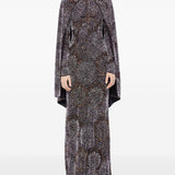 Abito con perline in nero Rabanne - donna 