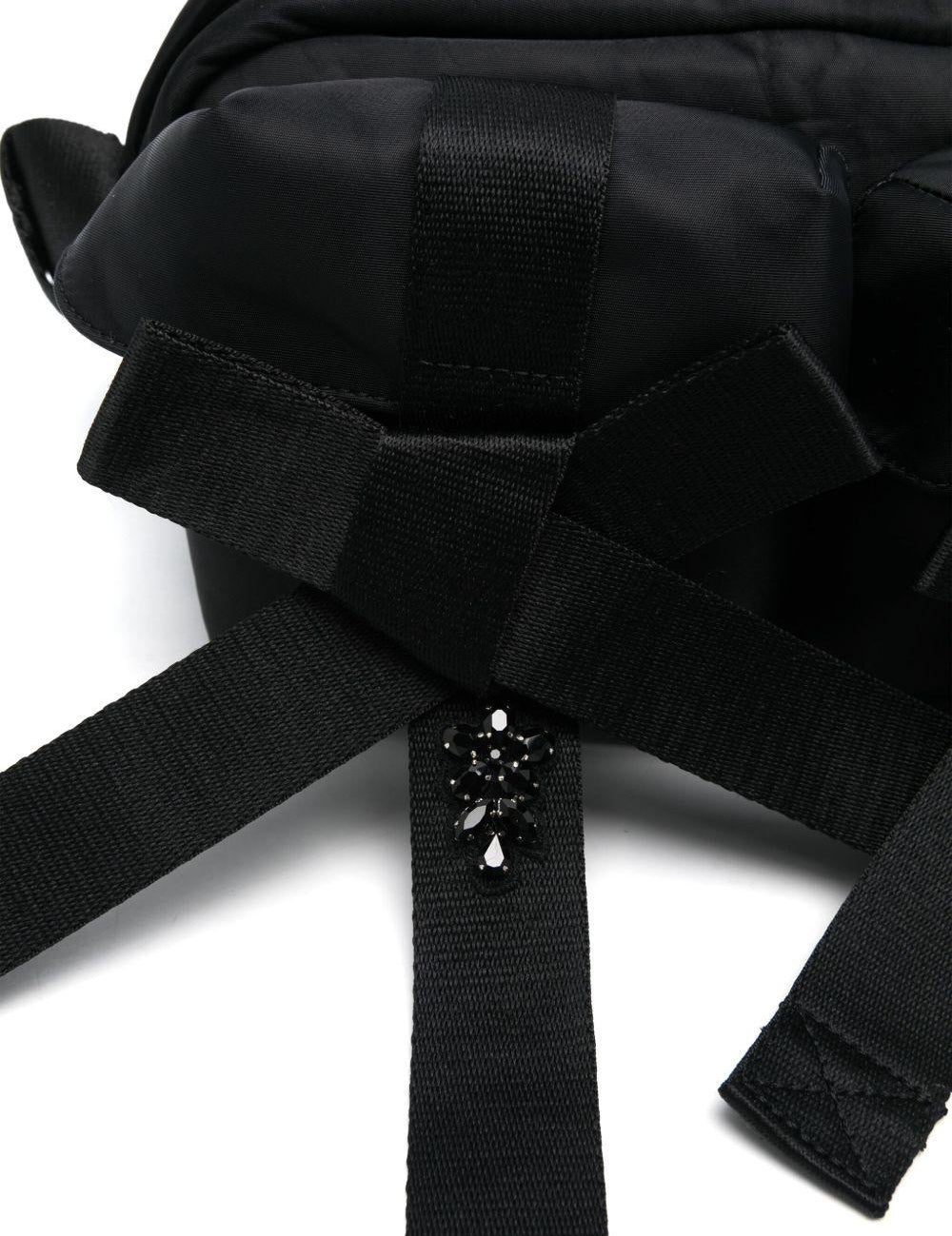 Borsa messenger Classic Bow in nero Simone Rocha - donna 