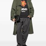Felpa con stampa floreale Boke in nero Kenzo - uomo 