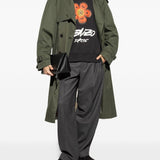 Felpa con stampa floreale Boke in nero Kenzo - uomo 