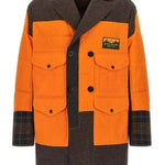 Cappotto patchwork filson multicolore  Junya Watanabe - uomo 