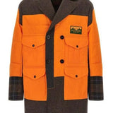 Cappotto patchwork filson multicolore  Junya Watanabe - uomo 