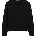 Cardigan Ami De Coeur in nero Ami paris - uomo 