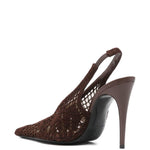 Decollete in crochet in marrone Magda butrym - donna 