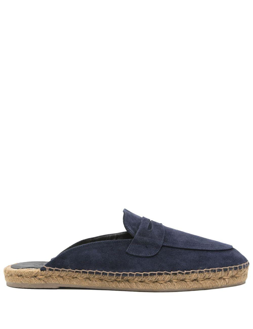Mules Nando in blu Castañer - uomo 