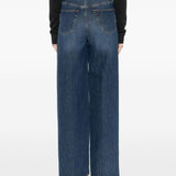 Jeans a gamba ampia in blu Toteme - donna 