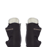 Sneakers alte cargo con taschino in nero Rick Owens Drkshdw - uomo 
