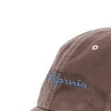Cappello da baseball California in marrone Erl - unisex 