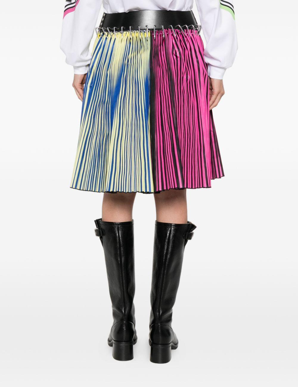 Gonna midi block multicolore Chopova Lowena - donna 