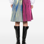 Gonna midi block multicolore Chopova Lowena - donna 