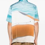 Camiia con stampa grafica multicolore Blue Sky Inn - uomo 