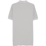 Polo con bottoni in grigio Erl - unisex 