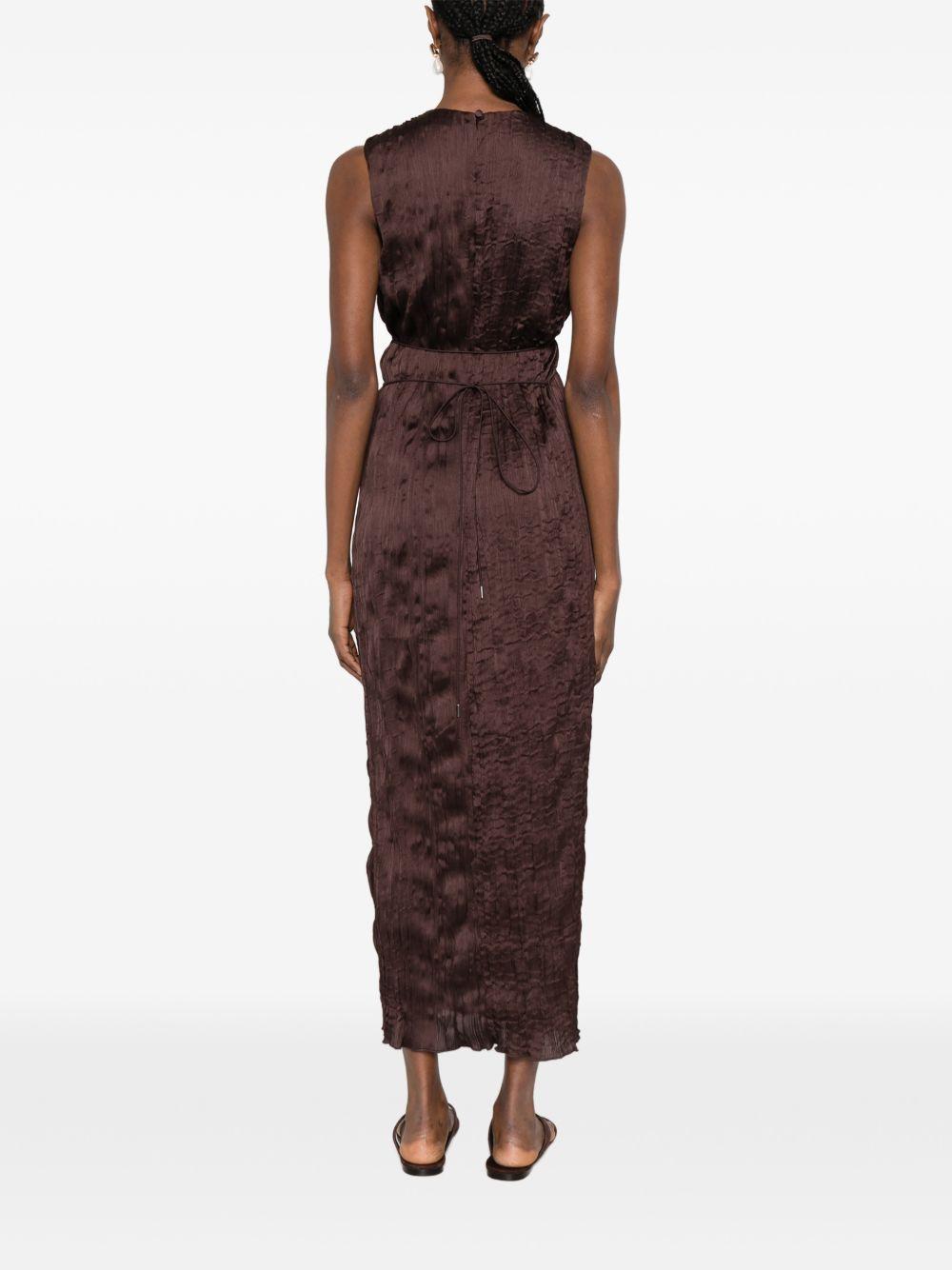 Abito lungo Mizu in marrone staud - donna 