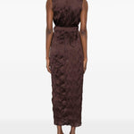 Abito lungo Mizu in marrone staud - donna 