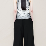 Canotta con stampa piercing in bianco Melitta baumeister - donna 