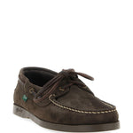 Mocassini barth in camoscio in marrone Paraboot - uomo 