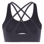 Top sportivo con logo in nero Adidas by stella mc  cartney - donna 