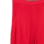 PANTALONI DRITTI BIAS IN ROSSO RICK OWENS LILIES - DONNA 