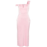 Abito satinato monospalla in rosa Alex perry - donna 