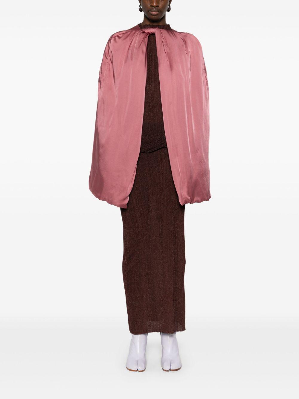 Mantella Masto in blu Rick owens - donna 