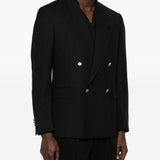 Giacca doppiopetto in nero Lardini - uomo 