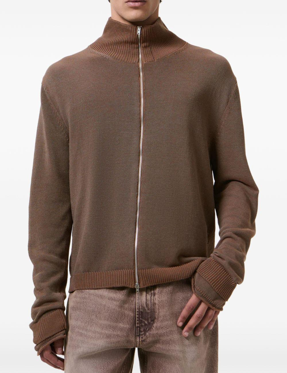 Cardigan Float Funnel in marrone Our legacy - uomo 