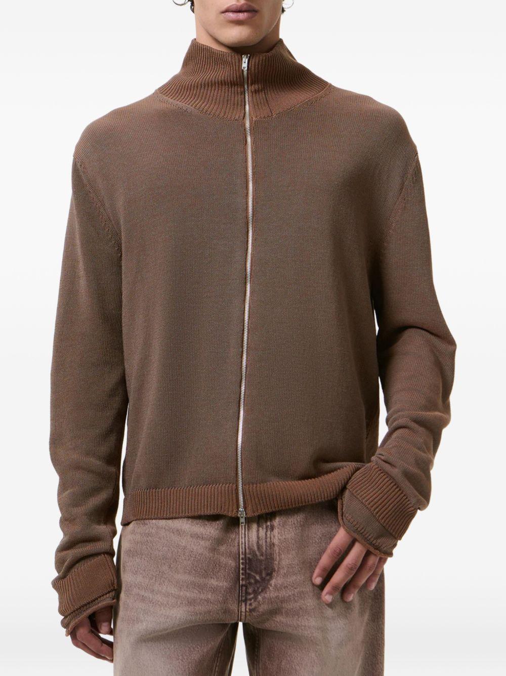 Cardigan Float Funnel in marrone Our legacy - uomo 