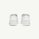 Mocassini in pelle in bianco MM6 x Dr. Martens - donna 