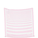 Foulard a righe rayures in bianco e rosa Jacquemus - unisex 