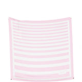 Foulard a righe rayures in bianco e rosa Jacquemus - unisex 